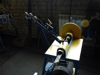 Станок для производства сетки рабицы 380 Вольт