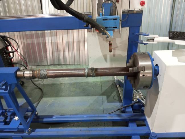 наплавочный станок с ЧПУ УНП-1530 наплавочный станок с ЧПУ УНП-1530