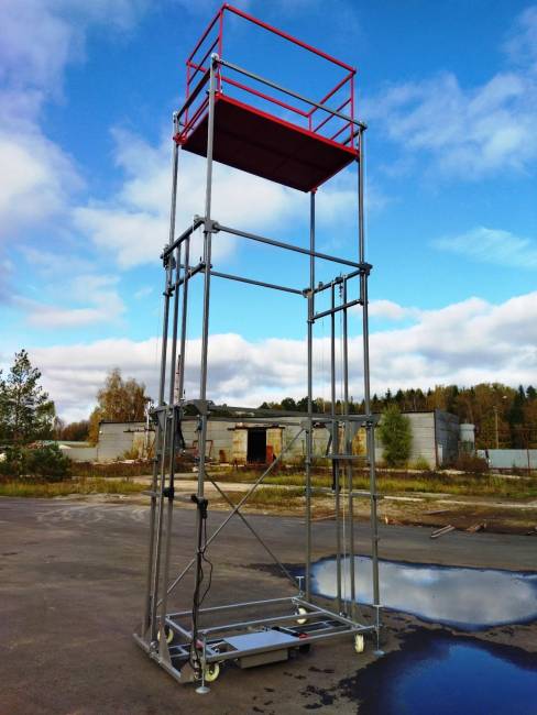 Вышка-подъемник аккумуляторная МВТ-А-001-6